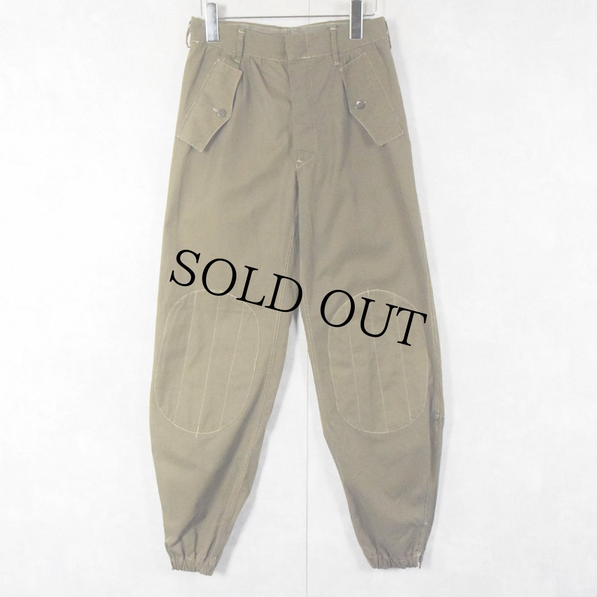 画像1: 70〜80's ITALIAN ARMY パラシュートパンツ SIZE44 (1)