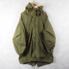 画像1: 80's U.S.ARMY M-65 フード付き モッズコート MEDIUM (1)