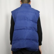 画像3: 80〜90's L.L.Bean ナイロンダウンベスト XL (3)
