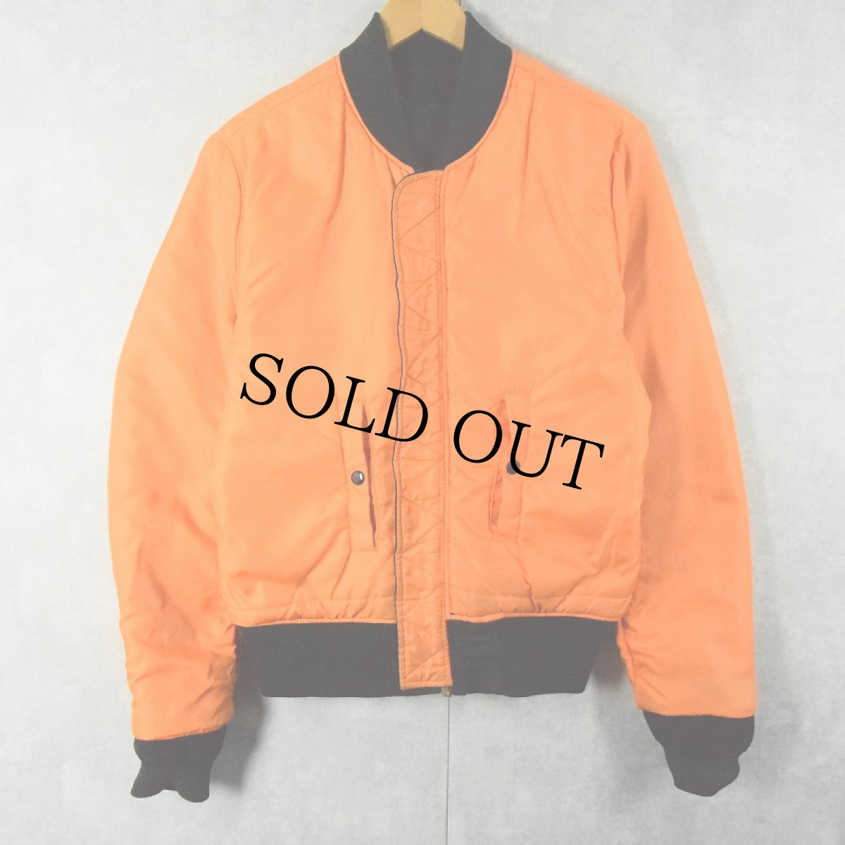 画像2: 民間品 ALPHA INDUSTRIES,INC. MA-1 フライトジャケット (2)