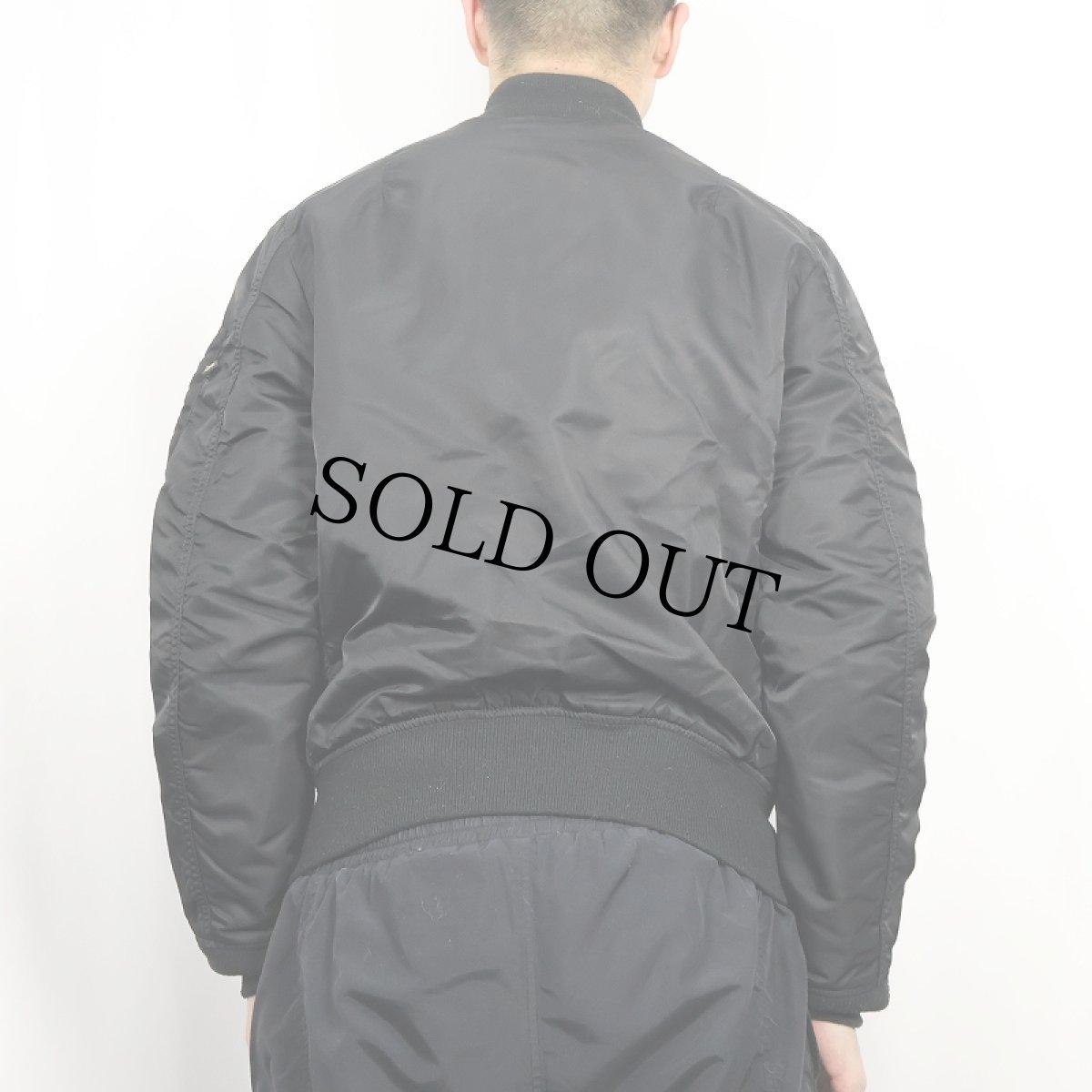 画像4: 民間品 ALPHA INDUSTRIES,INC. MA-1 フライトジャケット (4)
