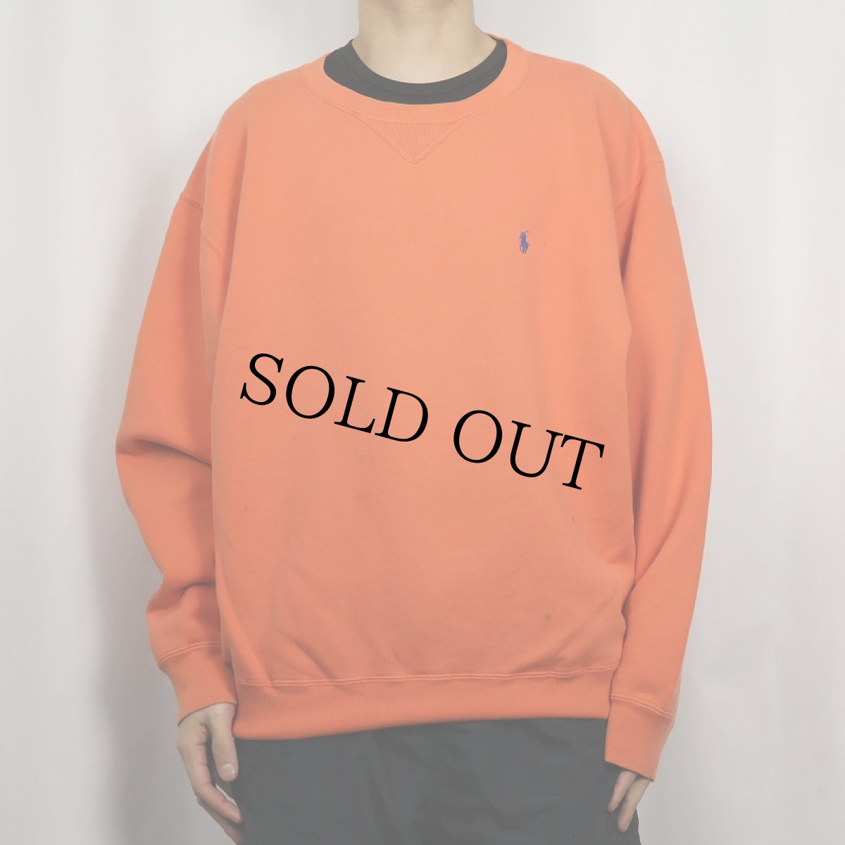 画像2: POLO Ralph Lauren ロゴ刺繍 スウェット XL (2)