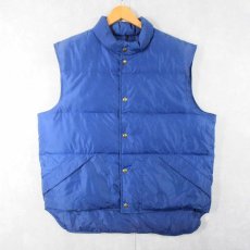 画像1: 80〜90's L.L.Bean ナイロンダウンベスト XL (1)