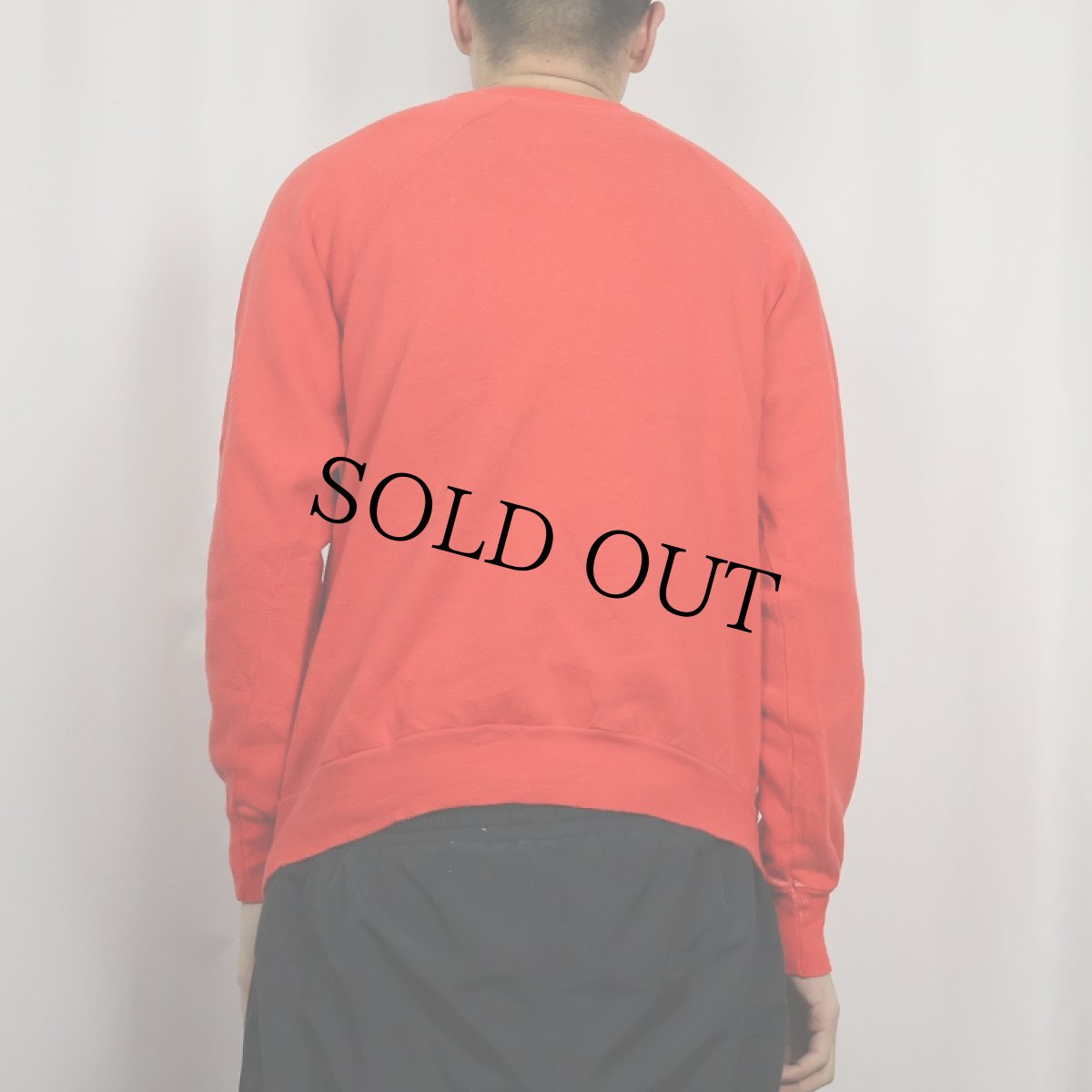 画像3: 60〜70's "ST. LAWRENCE UNIVERSITY" プリントラグランスウェット (3)