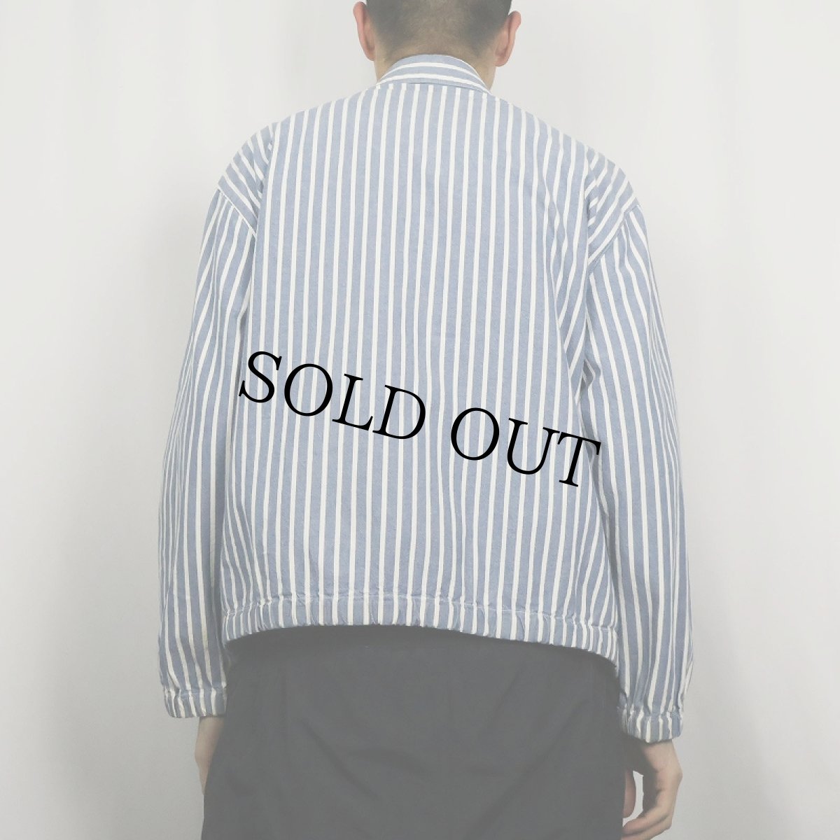 画像3: 90's POLO Ralph Lauren ストライプ柄 コットンスイングトップ L (3)