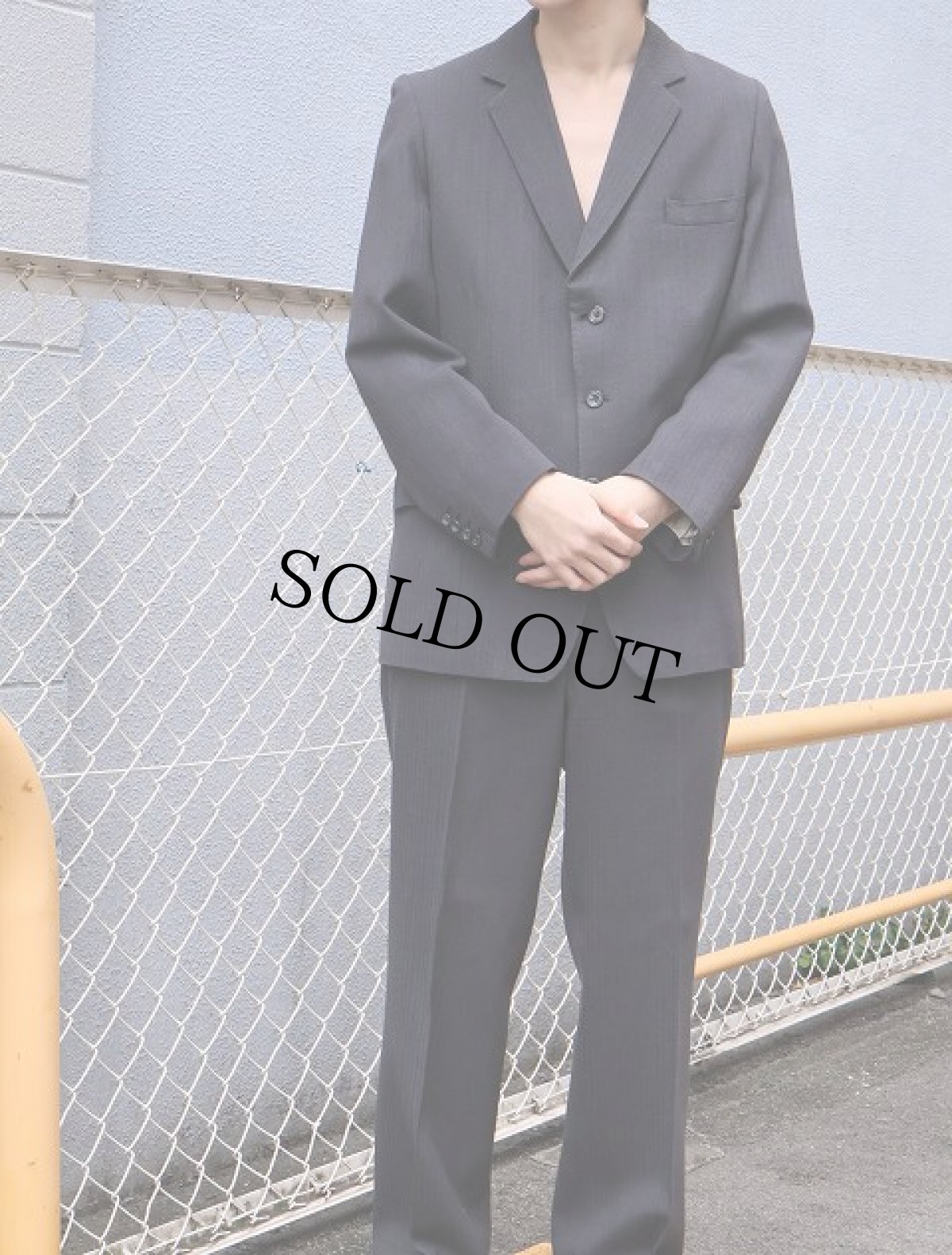 画像5: 80's PENROSE&Co. ストライプ柄 テーラードジャケット / スラックス SET UP (5)