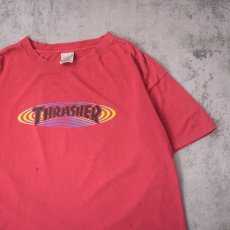 画像1: 90's THRASHER "ONEITAタグ" USA製 ロゴプリントTシャツ XL (1)