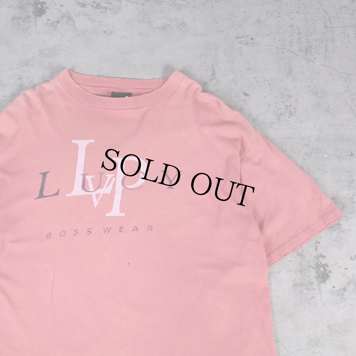 画像2: 90's USA製 LUCY "Calvin Klein" パロディプリントTシャツ XL (2)