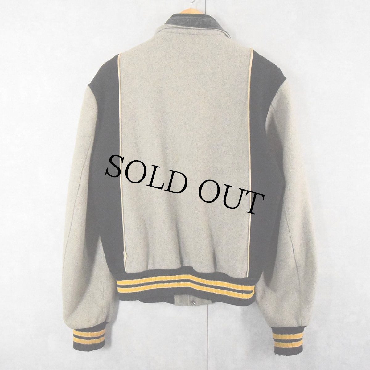 画像2: 50's SPORTING GOODS Co. メルトンウールスタジャン (2)