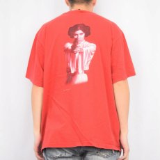 画像4: 90's STAR WARS USA製 "PRINCESS LEIA" Calvin Klein パロディプリントTシャツ XL (4)