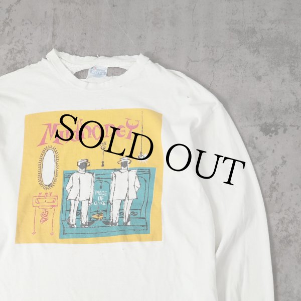 90年代 90s マッドハニー バンT ミュージック 音楽 長袖Tシャツ