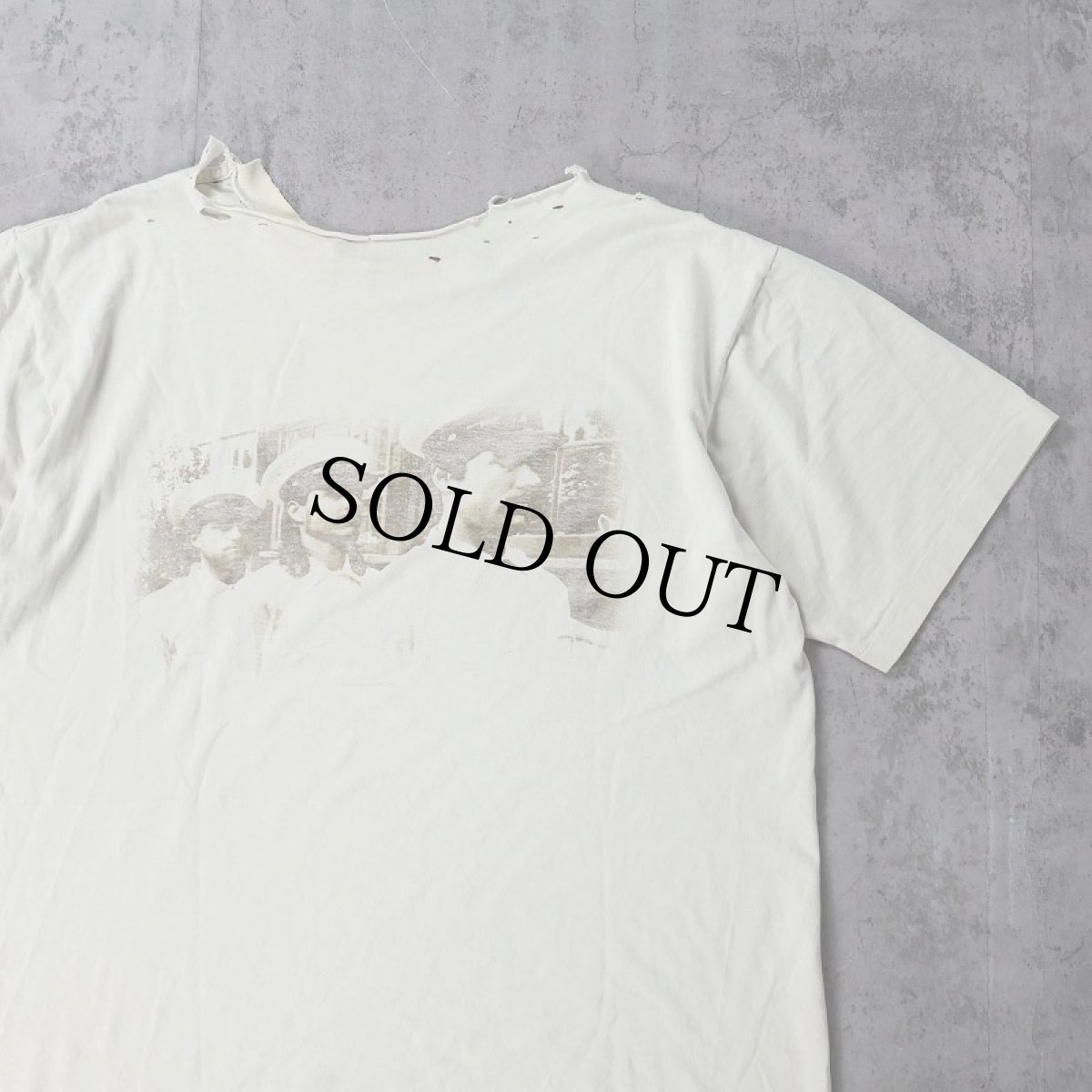 画像2: 90's SAUSAGE "riddles are ahound tonight" オルタナティブロックバンド プリントTシャツ (2)