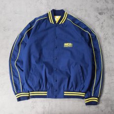 画像2: 80〜90's BACK TO THE FUTURE USA製 映画クルー スタジャン XXL (2)