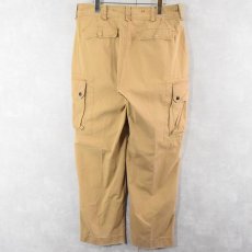 画像3: POLO Ralph Lauren コットンカーゴパンツ W34 (3)