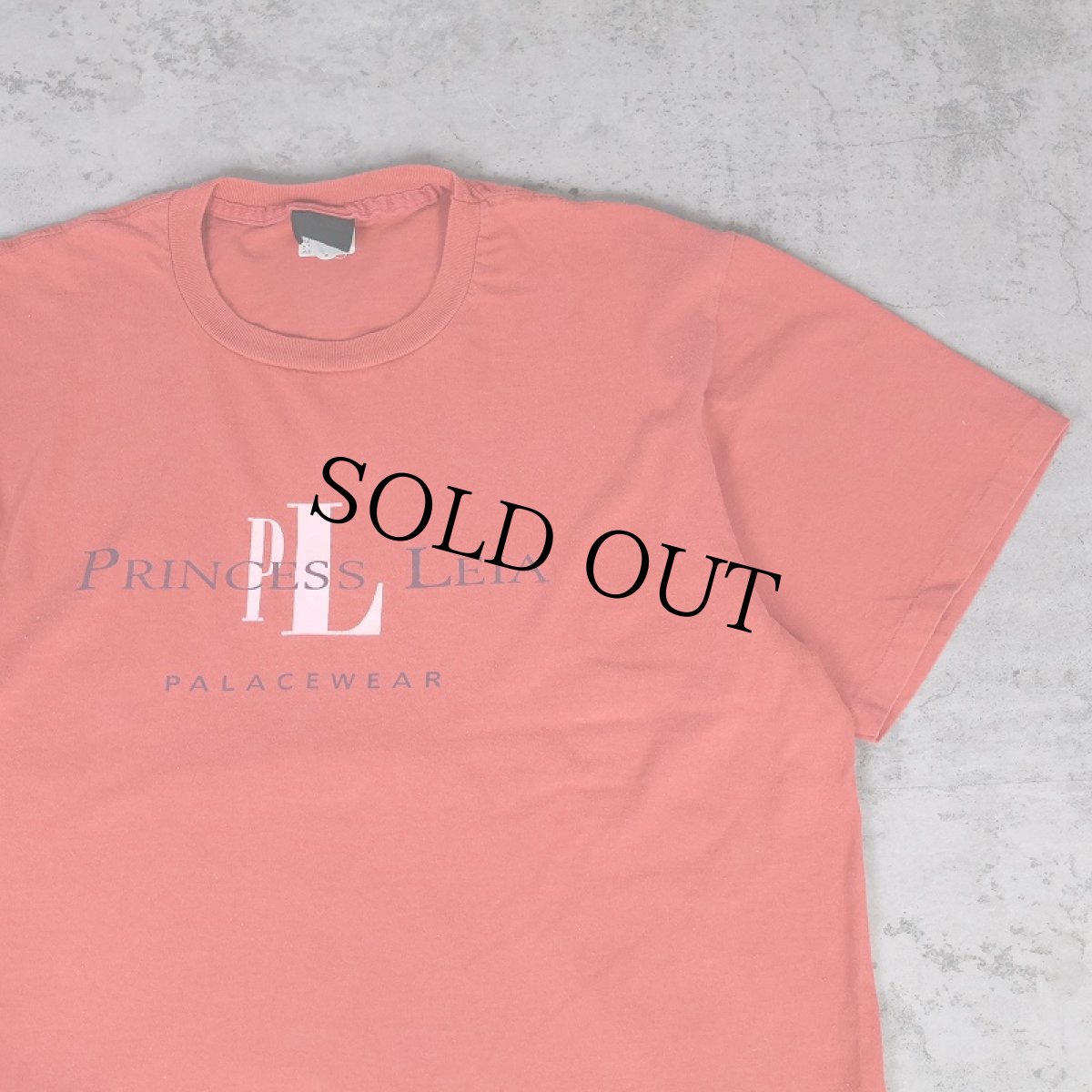 画像2: 90's STAR WARS USA製 "PRINCESS LEIA" Calvin Klein パロディプリントTシャツ XL (2)