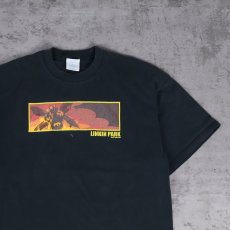 画像1: 2001 LINKIN PARK "HYBRID THEORY" ロックバンド アルバムプリントTシャツ BLACK XL (1)