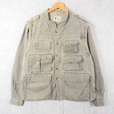 画像1: 90's TRAIL DESIGNS 2WAY ドッキング コットンハンティングジャケット M (1)