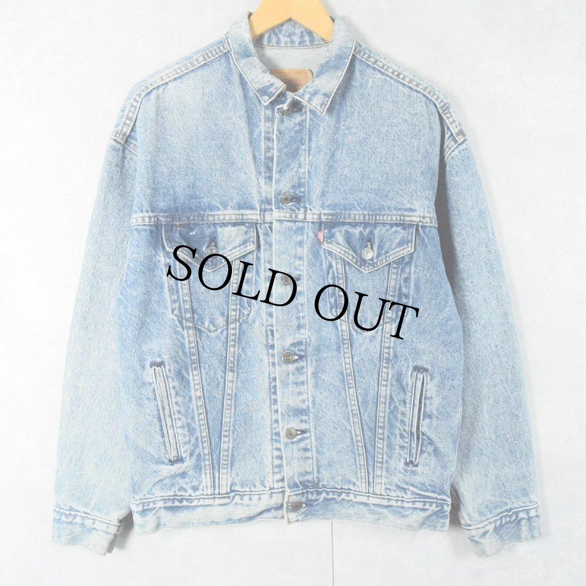 画像1: 80's Levi's 57508-0209 USA製 デニムジャケット XL (1)