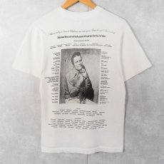 画像2: 90's BRUCE WEBER "let's get lost starring chet baker" フォトプリントTシャツ M (2)
