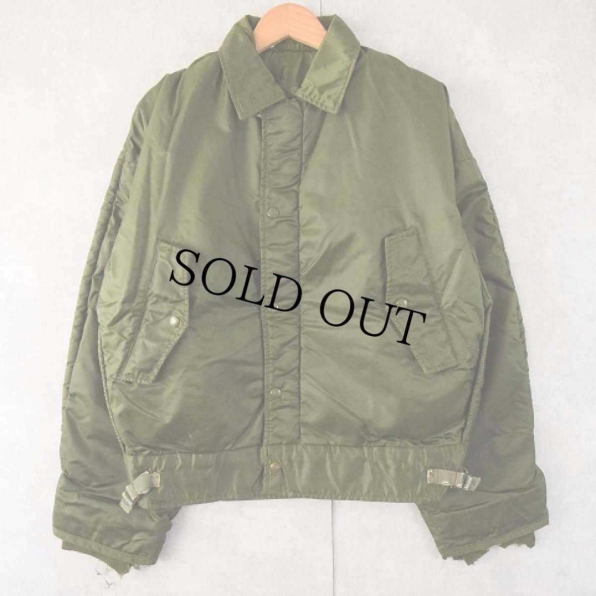 画像2: 60's U.S.NAVY A-1 Extreme Cold Weather Impermeable デッキジャケット MEDIUM (2)