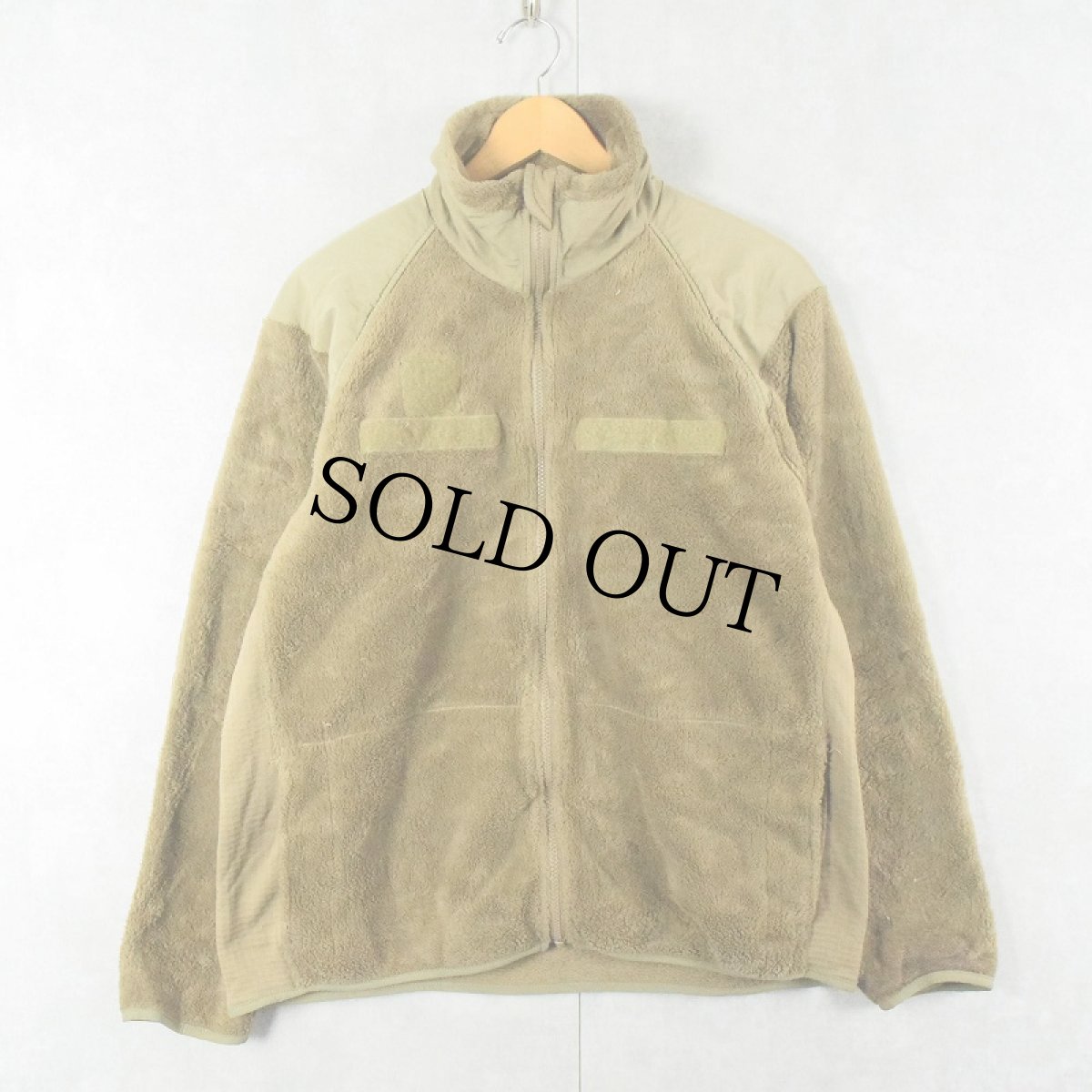 画像1: U.S.MILITARY ECWCS GEN3 Cold Weather コヨーテフリースジャケット MEDIUM-REGULAR (1)