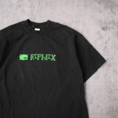 画像2: Rephlex Records "BRAINDANCE" レコードレーベル プリントTシャツ BLACK XL (2)