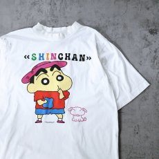 画像1: クレヨンしんちゃん キャラクタープリントTシャツ XL (1)