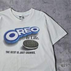 画像1: 90's OREO USA製 お菓子プリントTシャツ XL (1)
