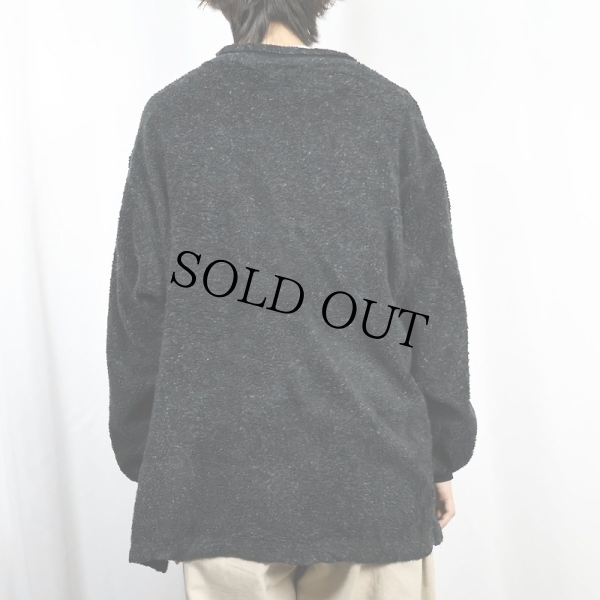 画像3: 90's Columbia USA製 ボアフリースプルオーバー XL (3)