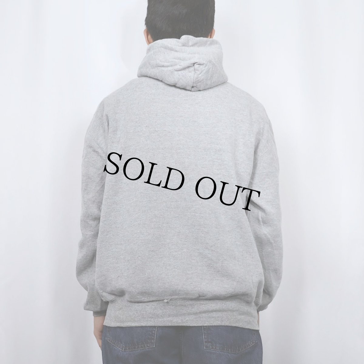 画像3: 90's RUSSELL ATHLETIC USA製 "CROSBY BASEBALL" プリントスウェットフーディー XL (3)