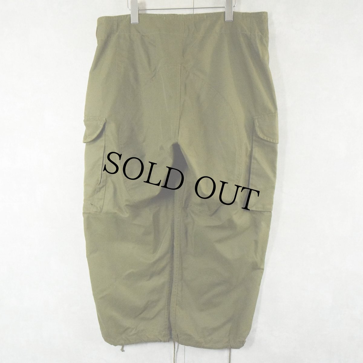 画像2: 80's CANADIAN ARMY ウィンドオーバーパンツ SHORT-MEDIUM (2)