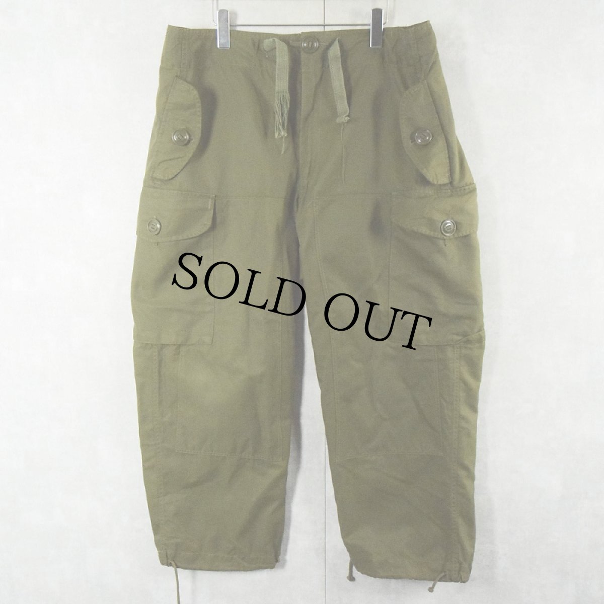 画像1: 80's CANADIAN ARMY ウィンドオーバーパンツ SHORT-MEDIUM (1)