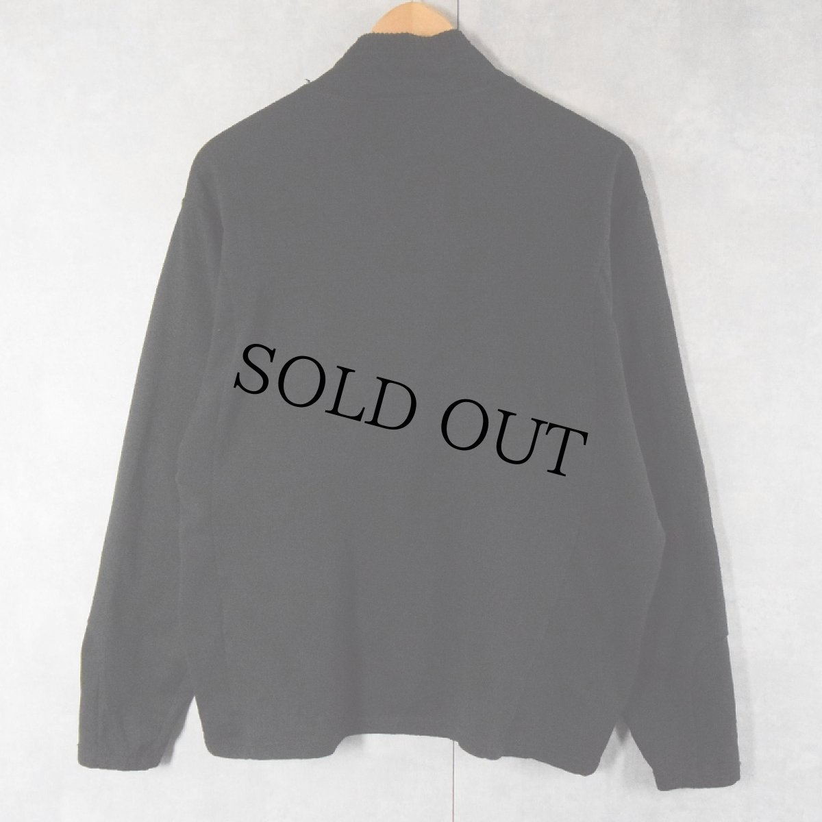 画像2: 2000's Patagonia USA製 Rシリーズ R1 POLARTEC フリースプルオーバージャケット BLACK L (2)