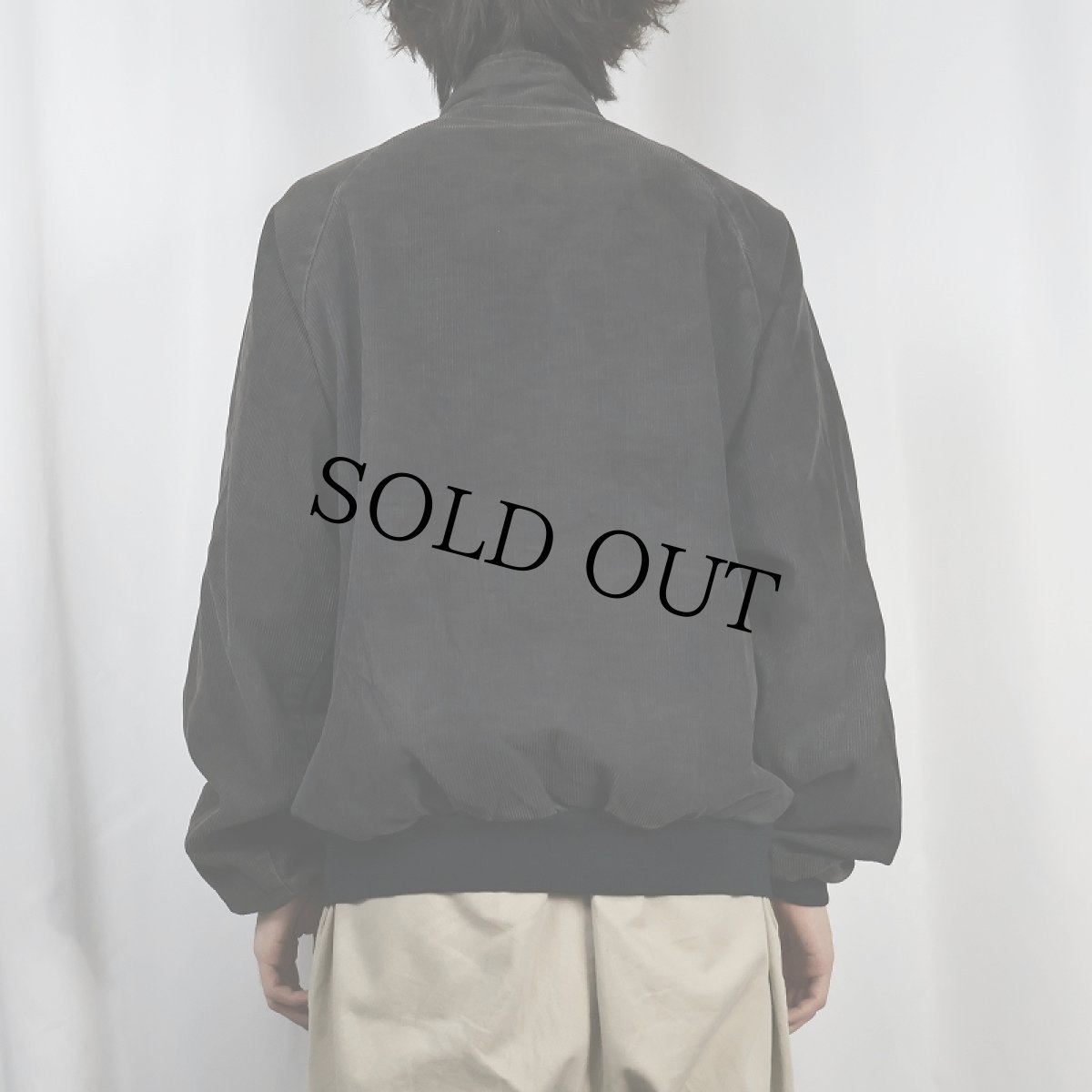 画像3: 〜90's 刺繍入り ワッペン付き コーデュロイスタジャン (3)