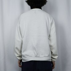 画像3: 90's JERZEES USA製 無地 スウェットカーディガン ONESIZE (3)