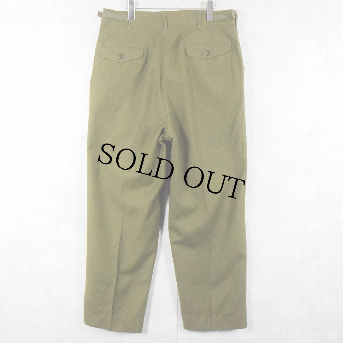 画像2: 50's U.S.ARMY M-51 ウールスラックス DEADSTOCK REGULAR-MEDIUM (2)