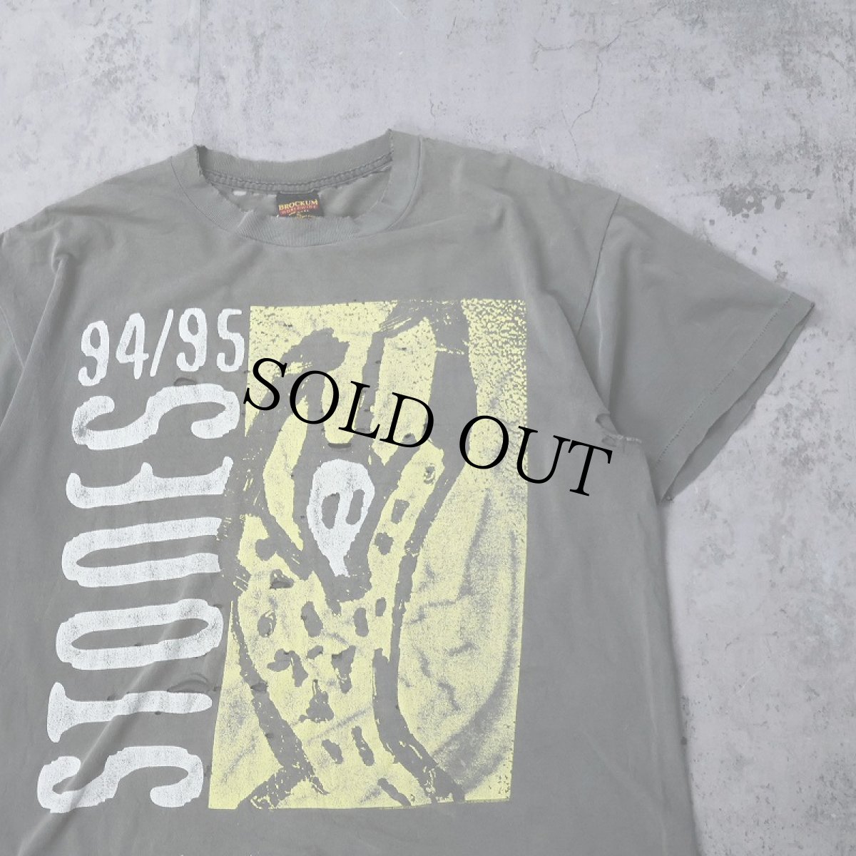 画像1: 1994 STONES USA製 "WORLD TOUR 94/95" ロックバンドツアーTシャツ XL (1)