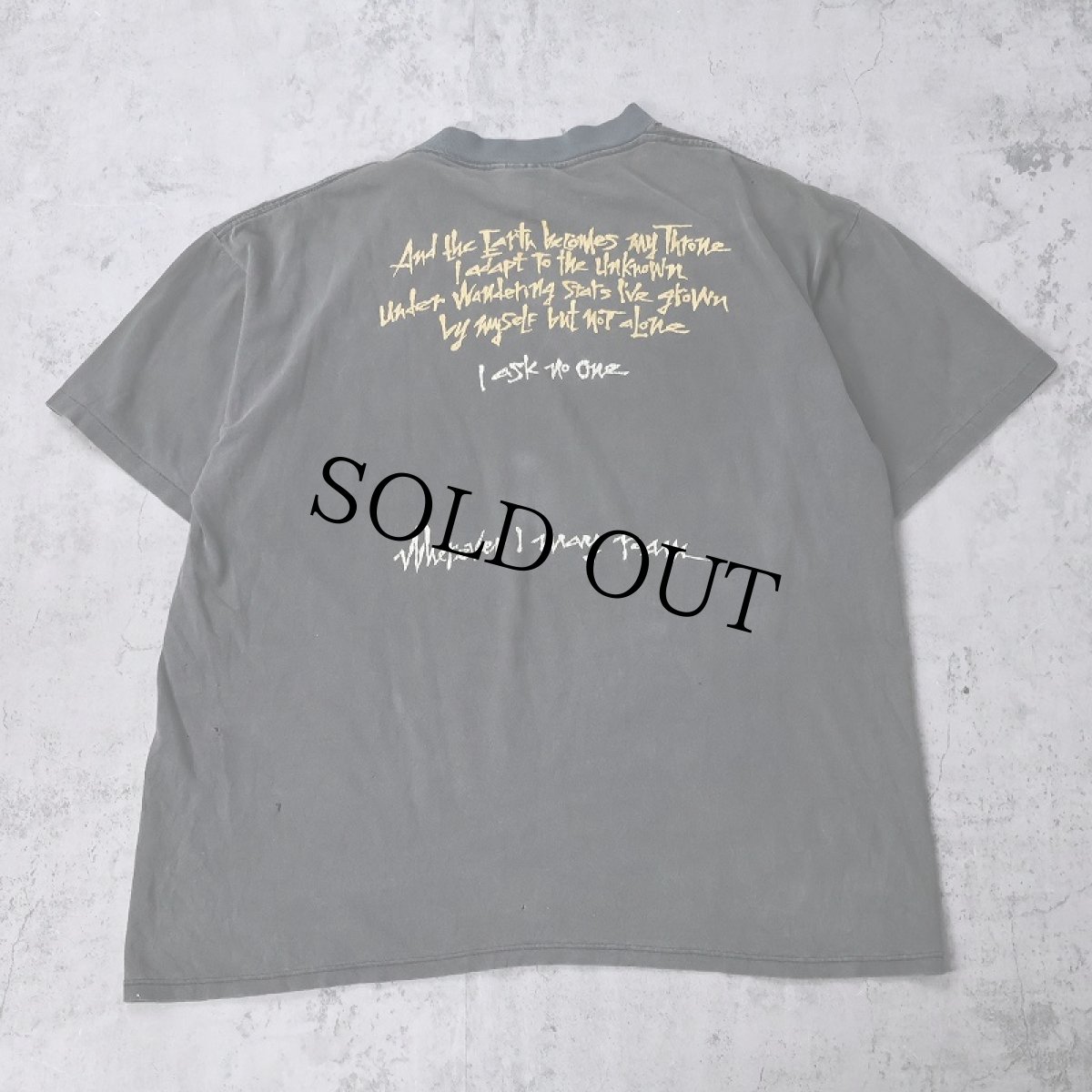 画像2: 1992 METALLICA PUSHEAD USA製 "Wherever I May Roam" ロックバンドTシャツ XL (2)