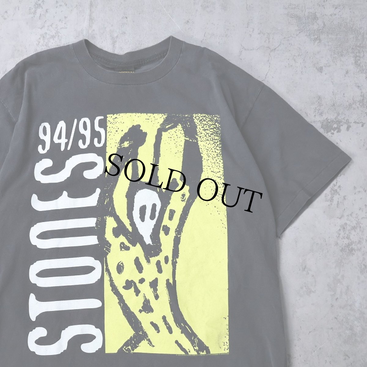 画像1: 1994 STONES USA製 "WORLD TOUR 94/95" ロックバンドツアーTシャツ XL (1)