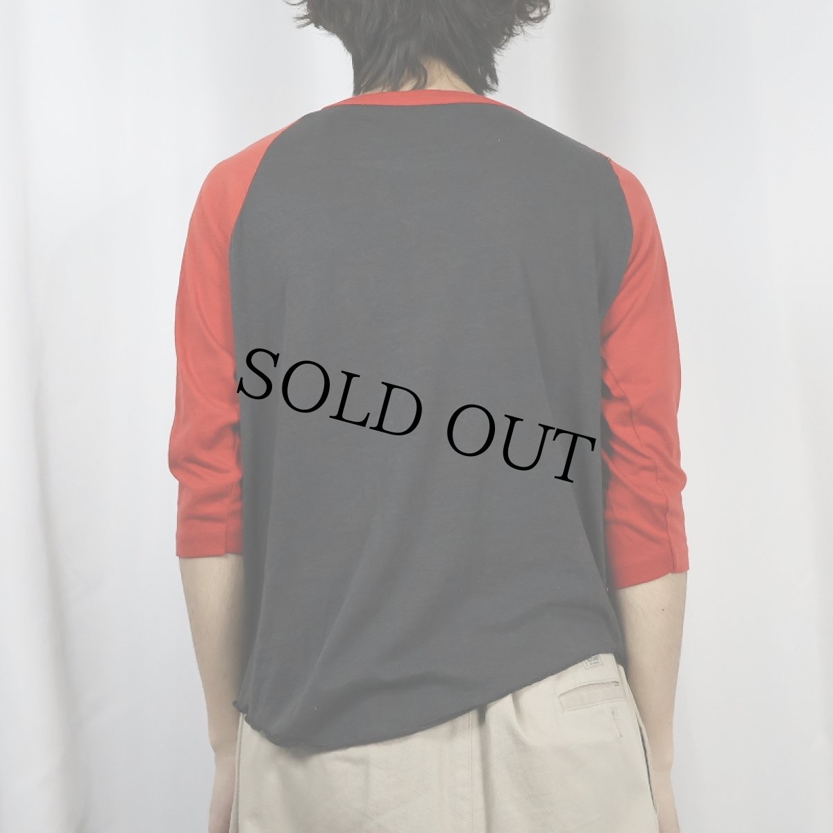 画像4: 1984 MICHAEL JACKSON USA製 ミュージシャンラグランTシャツ L (4)