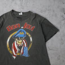 画像1: 80's Bon Jovi USA製 "WE CAME WE SAW WE KICKED YOUR ASS" ハードロックバンドTシャツ XL (1)