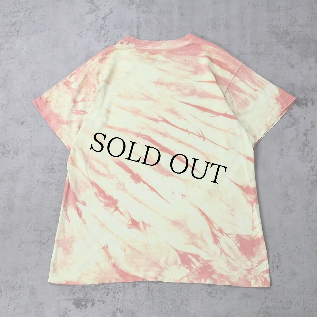 画像2: 1989 Jimi Hendrix "flying eye ball" タイダイ ミュージシャンTシャツ (2)