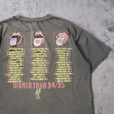 画像2: 1994 STONES USA製 "WORLD TOUR 94/95" ロックバンドツアーTシャツ XL (2)