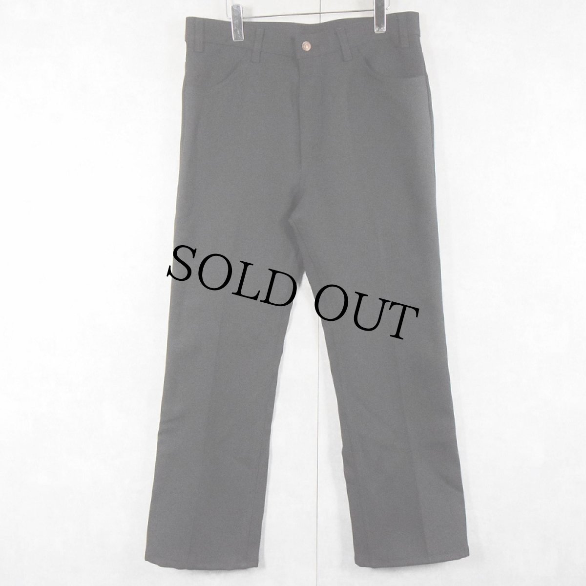 画像1: 90's Levi's USA製 "STA-PREST" PANTS BLACK W35 (1)