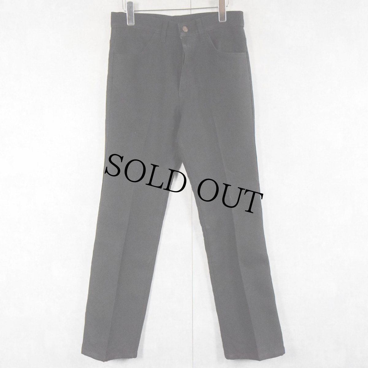 画像1: 90's Levi's USA製 "STA-PREST" PANTS BLACK W30 (1)