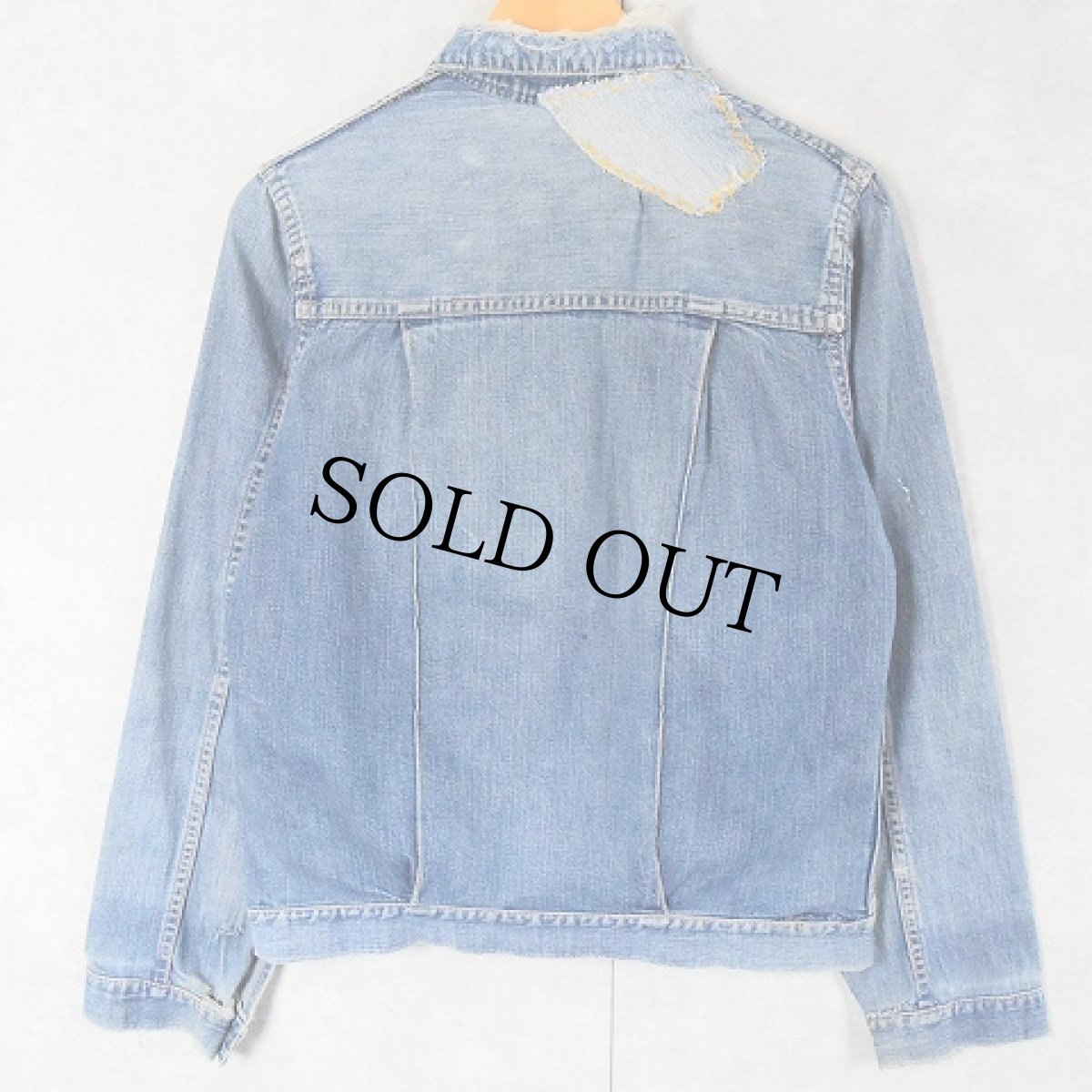 画像2: 50〜60's UNKNOWN デニムジャケット (2)