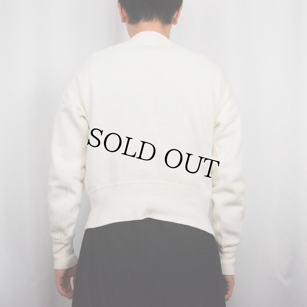 画像3: 50's Pilgrim 前V 無地スウェット M (3)