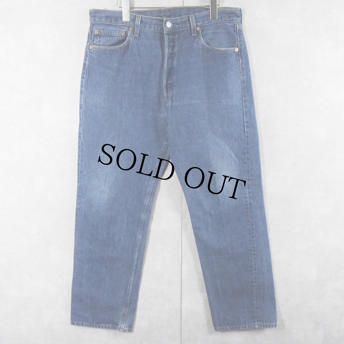 画像1: 90's Levi's 501 USA製 デニムパンツ W35 (1)