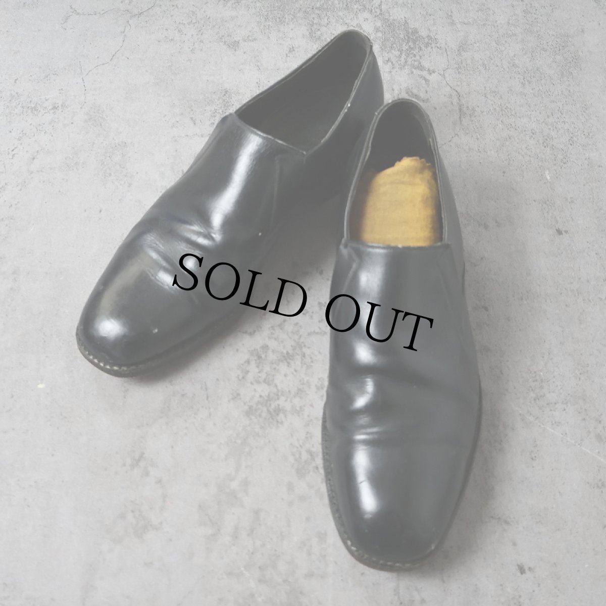 画像1: 70's〜 THE FLORSHEIM レザーシューズ 27cm シューキーパー付き (1)