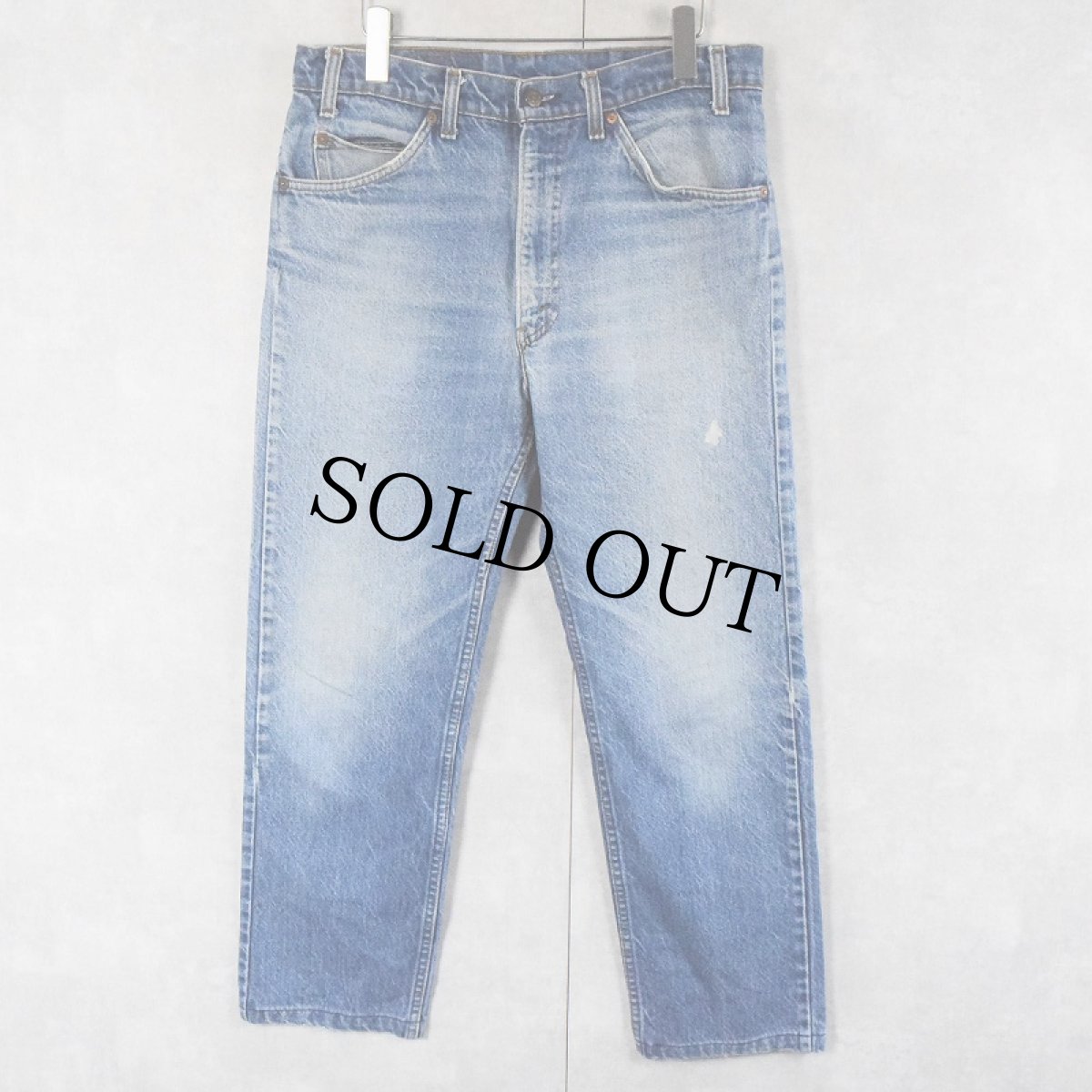 画像1: 80's Levi's 505 オレンジタブ デニムパンツ W34 (1)